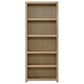 Wycliff Bay Canyon Drive Office 78" Open Bookcase in Natural Oak, , large