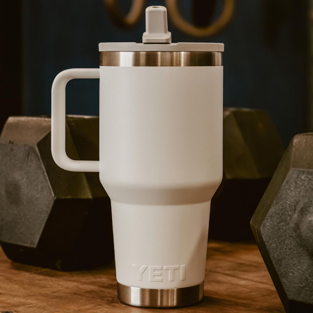 YETI Rambler 30 Oz Travel Mug with StrongHold Lid in Cape Taupe, , large
