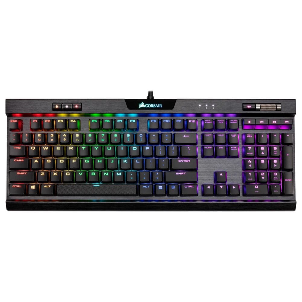 Corsair K70 RGB MK.2 Low Profile Rapidfire Mechanical Gaming Keyboard in Black, , large