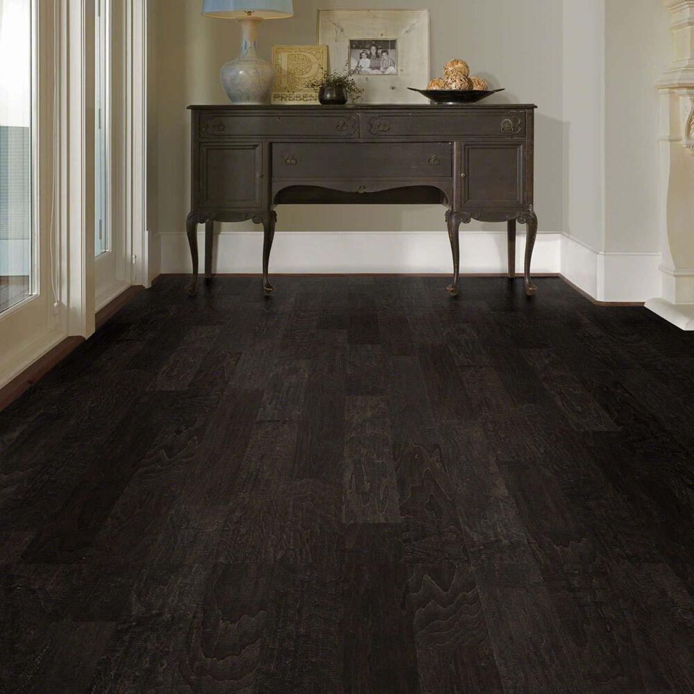 Shaw Yukon Midnight Maple Hand Scraped Hardwood, , large
