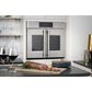 Monogram Statement 30" Smart French Door Electric Single Wall Oven in Stainless Steel, , large