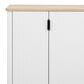 HOMLUX 51" Kitchen Island with Drop Leaf in White Ash, , large