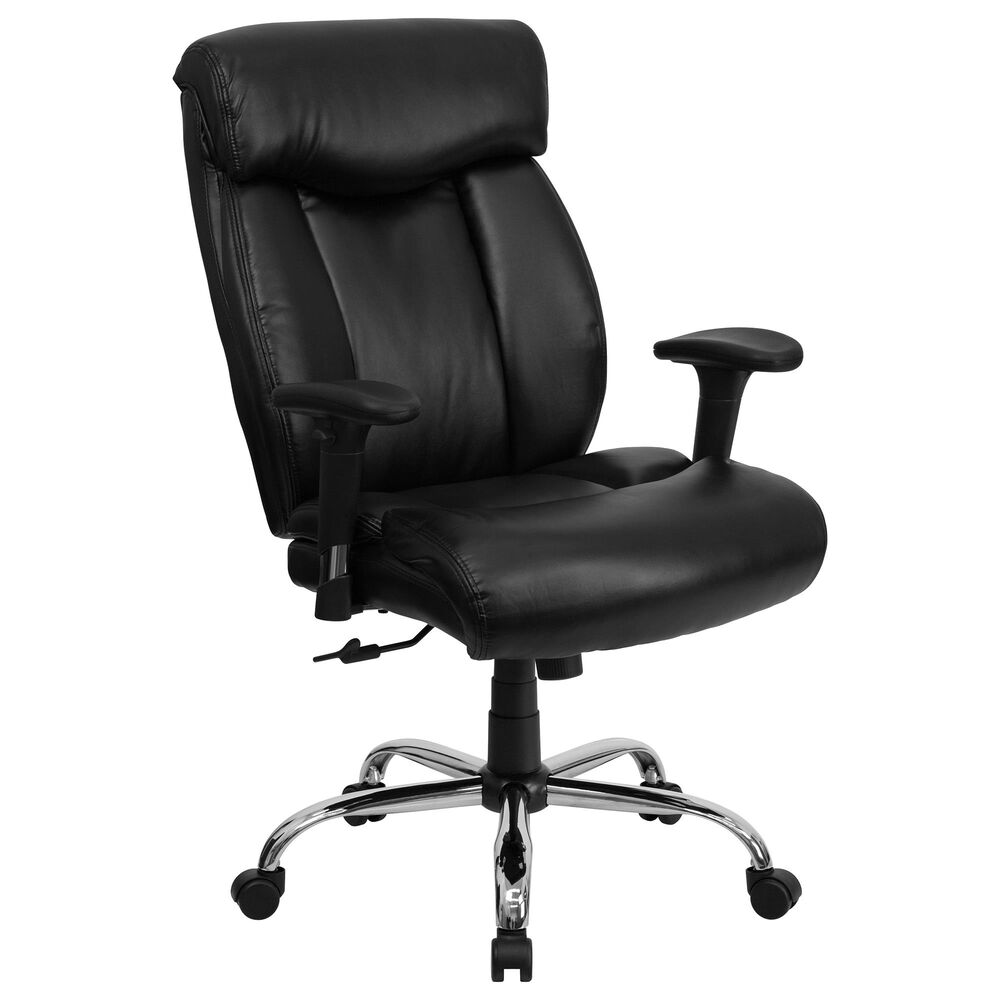 Flash Furniture HERCULES Big & Tall Executive Chair in Black, , large