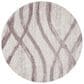 Safavieh Adirondack ADR125L 6" Round Cream and Purple Area Rug, , large