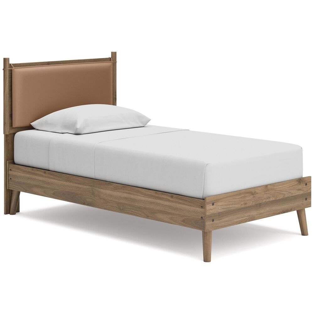 Signature Design by Ashley Aprilyn Twin Platform Bed in Honey Brown, , large