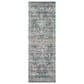 Rifle Paper Co Crafted by Cloth and Company Courtyard 2"6" x 7"6" Eve Blue Runner, , large