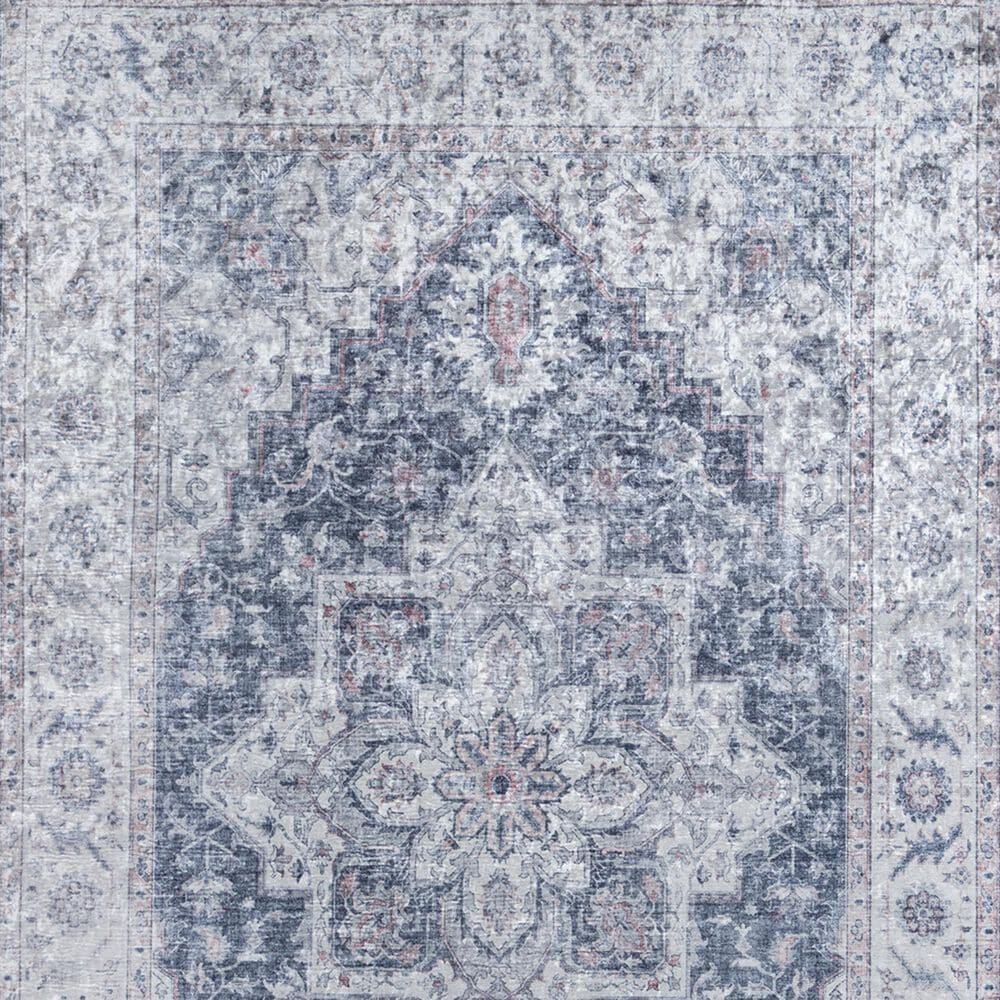 Momeni Karachi KAR-8 2&#39; x 3&#39; Gray Scatter Rug, , large