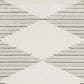 Oriental Weavers Cambria Diamond Stripe 1"10" x 7"6" Beige Runner, , large