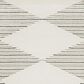 Oriental Weavers Cambria Diamond Stripe 1"10" x 7"6" Beige Runner, , large