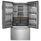 KitchenAid 2-Piece Kitchen Package with 23.8 Cu. Ft. Refrigerator and 24" Built In Pocket Handle Dishwasher in Stainless Steel, , large