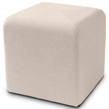 Jaxx Monroe Small Ottoman in Mist Light Grey, , large