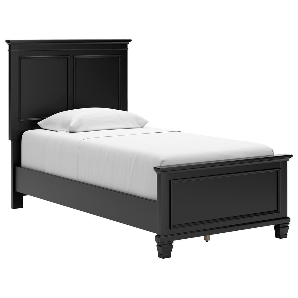 Ashley Lanolee 5-Piece Twin Bedroom Set in Black, , large