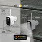 Swann MaxRanger4K Mini Long-Range Wireless Security System in White, , large