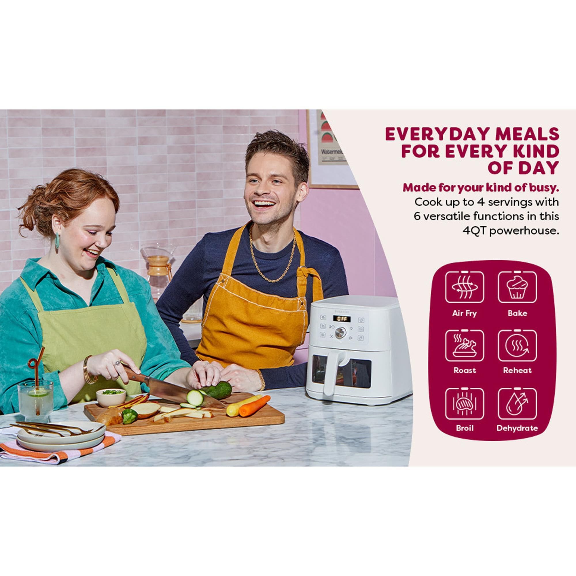Instant Brands Vortex 4 Qt. 6-In-1 Mini Air Fryer in Sea Salt