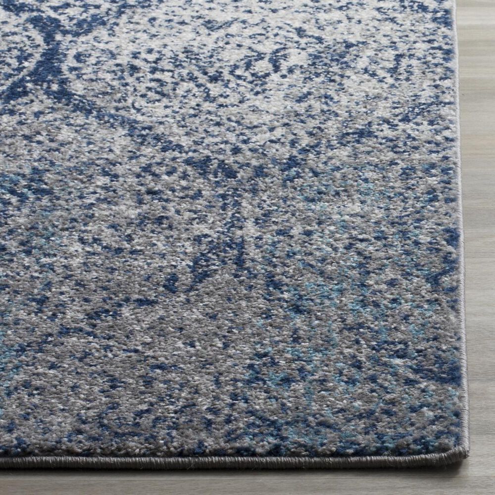 Safavieh Madison MAD604G-5 5&#39;1&quot; x 7&#39;6&quot; Navy/Silver Area Rug, , large