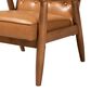 Baxton Studio Sorrento Lounge Chair in Tan, , large