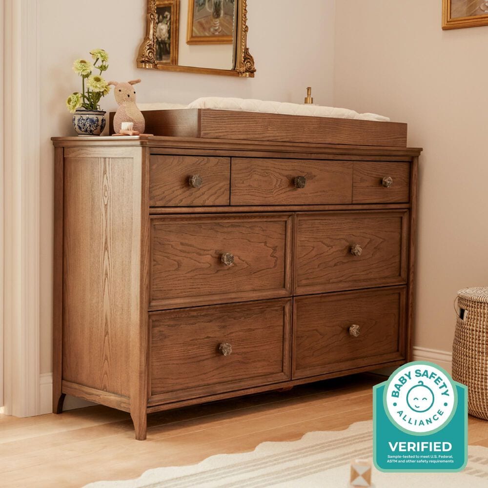 Maxi Cosi Quiet Luxury 7-Drawer Dresser in Dolce Oak, , large