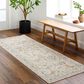 Surya Dresden Off-White, Taupe, Dusty Sage, Deep Teal, Light Gray, Olive and Mustard 2"7" x 7"3" Runner, , large