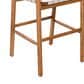 Hearth and Haven Outdoor Barstool with Webbing Design in Beige (Set of 2), , large
