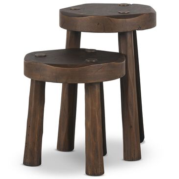 Four Hands Maha Accent Table in Aged Belgium Bleach, , large