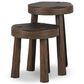 Four Hands Maha Accent Table in Aged Belgium Bleach, , large