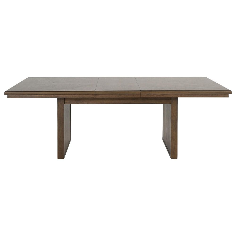 Furniture of America Virex Rectangle Extendable Dining Table in Dark Walnut, , large