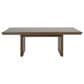 Furniture of America Virex Rectangle Extendable Dining Table in Dark Walnut, , large