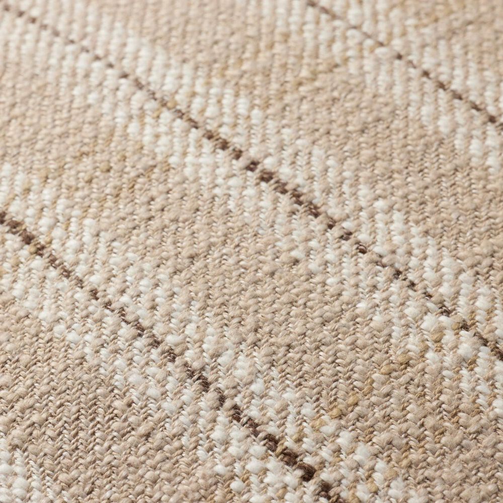 Loloi Stockton 22&quot; Square Throw Pillow in Sand, Beige and Multicolor, , large