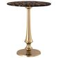 Tov Furniture Goathide Side Table in Black and Gold, , large