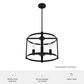 Hunter Astwood 18" 4-Light Chandelier in Matte Black, , large
