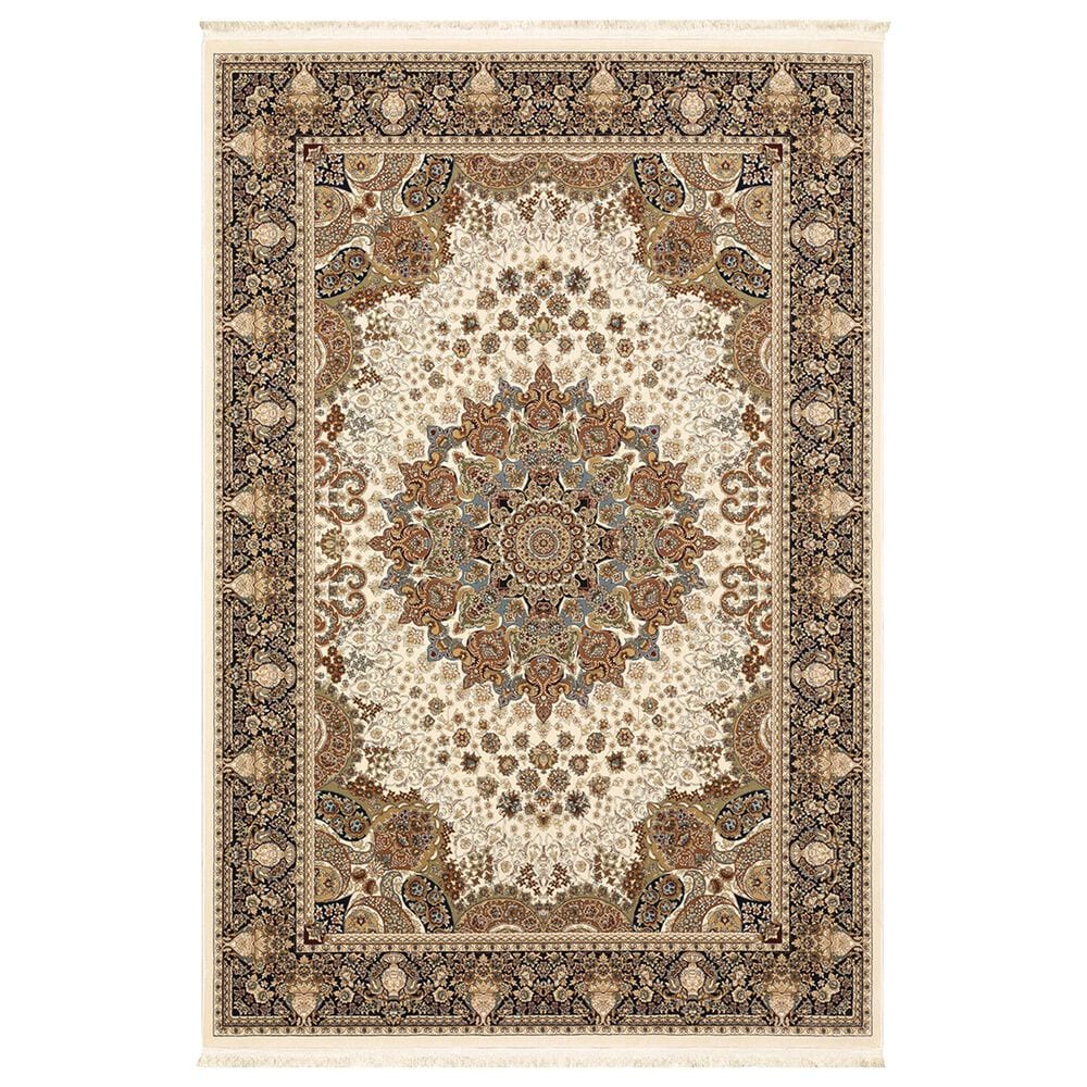 Oriental Weavers Masterpiece 3"10" x 5"5" Ivory Area Rug, , large
