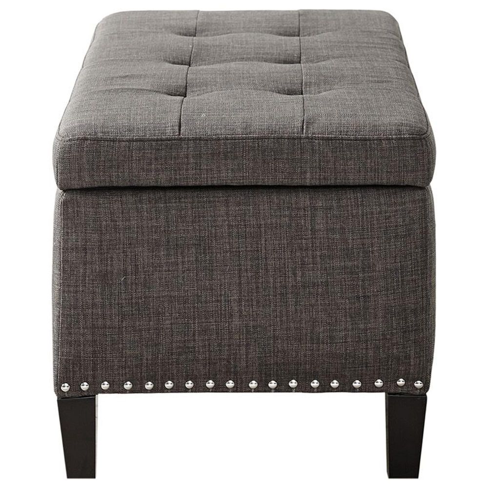 Hampton Park Shandra II Storage Bench in Charcoal, , large
