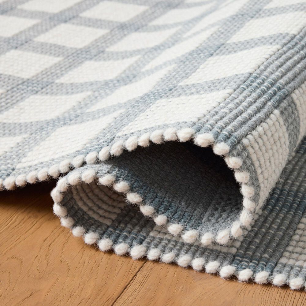 Magnolia Home Ryder Blue and Ivory 2&#39;3&quot; x 3&#39;9&quot; Area Rug, , large