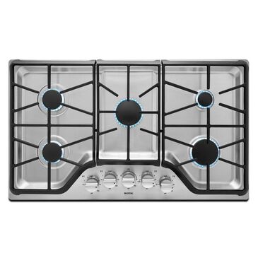 Maytag 36" 5-burner Gas Cooktop with DuraGuard Protective Finish, , large