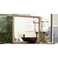 Riverside Furniture Jaxon Dresser Mirror in Casual Mink, , large
