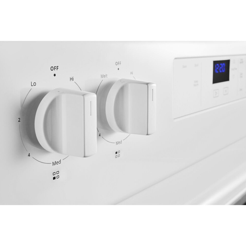 Whirlpool 4.8 Cu. Ft. Freestanding Electric Range with Keep Warm in White, , large