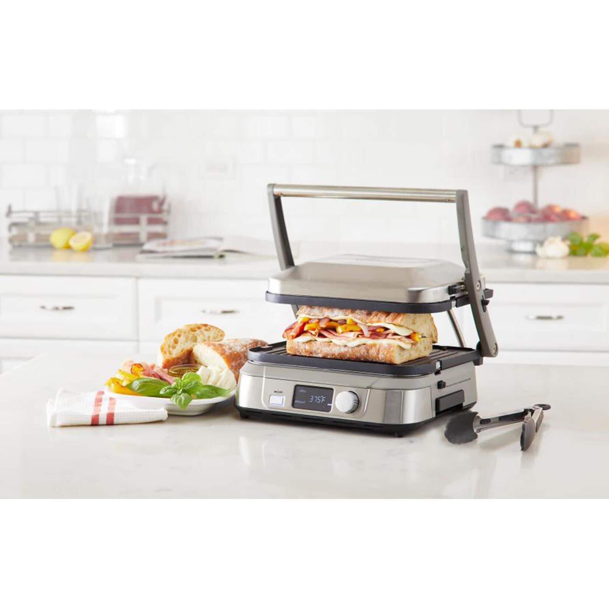 Cuisinart Griddler Five with Nonstick Surface in Stainless Steel
