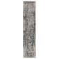 Nourison Quarry Abstract 2"2" x 7"6" Blue and Beige Runner, , large
