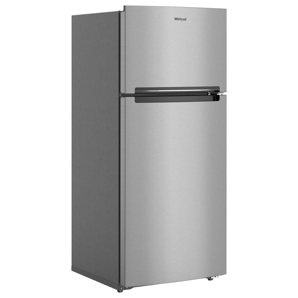 Whirlpool 16.3 Cu. Ft. Wide Top-Freezer Refrigerator with Flexi-Slide Bin in Stainless Steel, , large