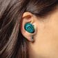 JLab Go Pop ANC True Wireless Earbuds in Transparent Teal, , large
