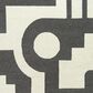 Surya Brook 2" x 3" White and Charcoal Area Rug, , large