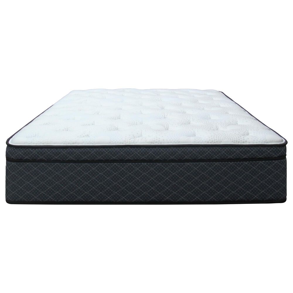 Sleeptronic Oracle Euro Pillowtop Queen Mattress with Low Profile Box Spring, , large