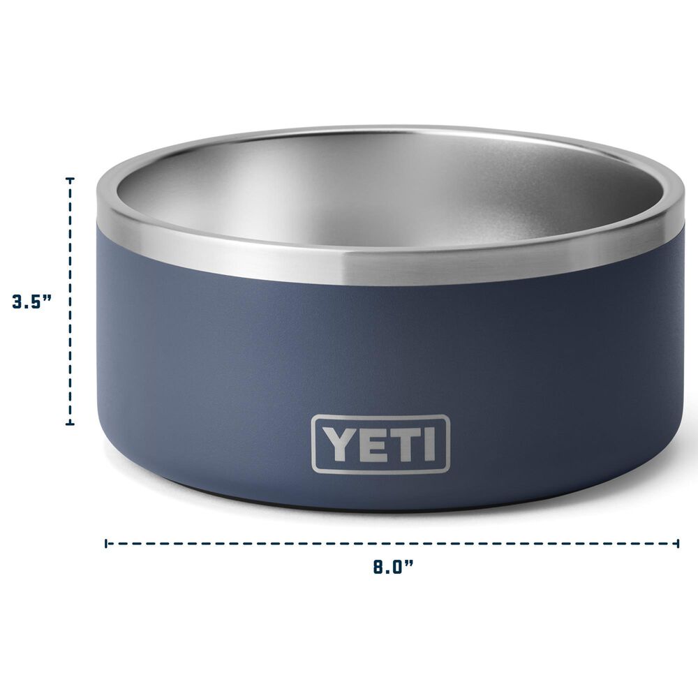 YETI Boomer 8-Cup Dog Bowl in Rescue Red, , large