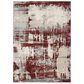 Nourison Maxell MAE14 5"3" x 7"3" Ivory and Red Area Rug, , large