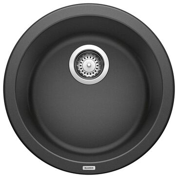 Blanco Rondo 18" Dual Mount Bar Sink in Anthracite, , large