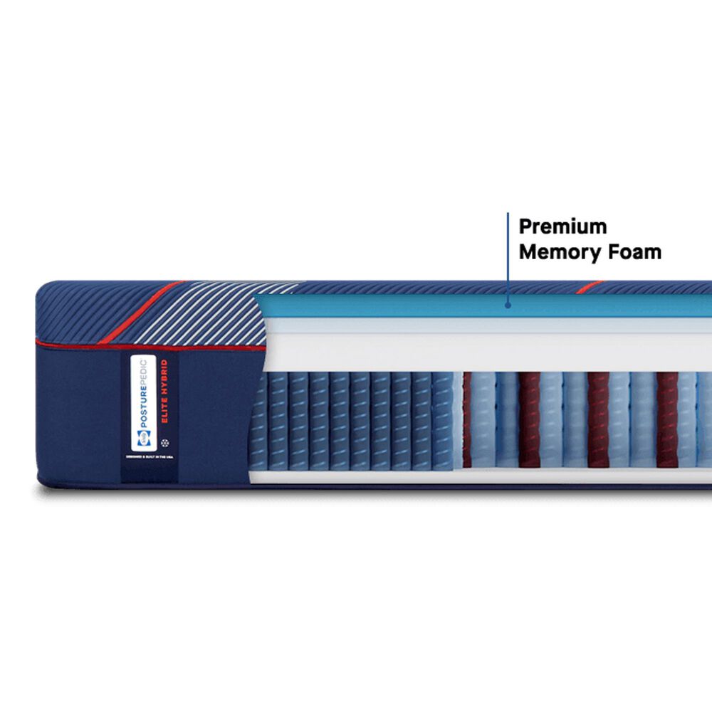 Sealy Posturepedic Elite Brenham II Firm Hybrid King Mattress, , large