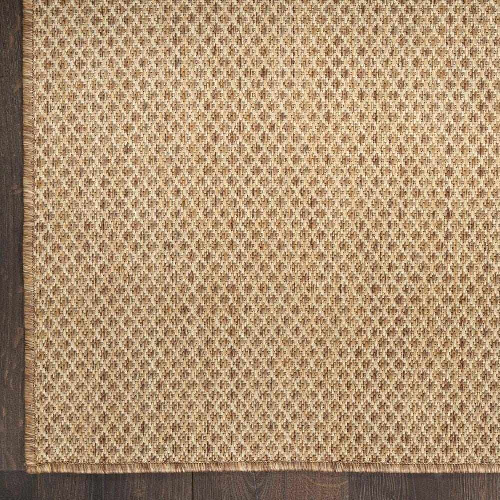 Nourison Courtyard Jute 9&#39; x 12&#39; Indoor/Outdoor Area Rug, , large