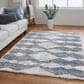 Feizy 39IFF Mynka Gray / Multi 7"11" x 10" Area Rug, , large