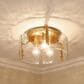 Golden Lighting Aenon 3-Light Flush Mount in Brushed Champagne Bronze, , large
