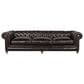 Vintage Furnishings Finn 118" Sofa in Valencia Dark Brown, , large